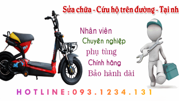 Sữa chữa xe đạp điện tận nhà
